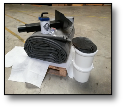 AS2D, Envoi de membrane EPDM par transporteur